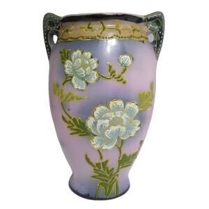 Vintage Miyako Hand-painted Porcelain Vase